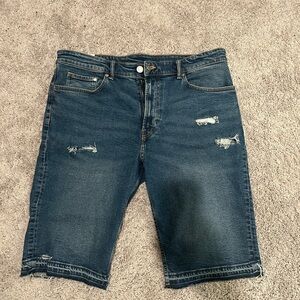 Stylish Blue Denim Shorts